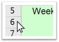 How to unhide rows in Excel, select rows